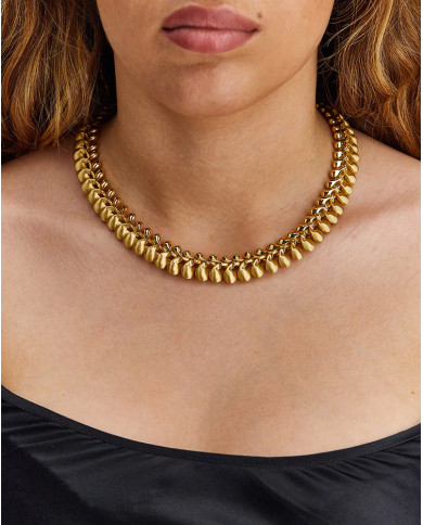 Collana statement "Trasformista" in oro