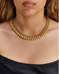 Collana statement "Trasformista" in oro