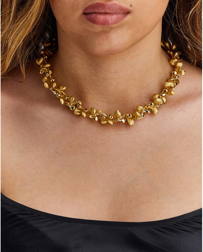Collana statement "Trasformista" in oro