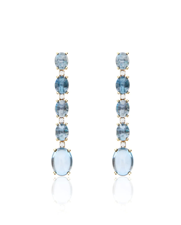 Orecchini "Dancing Azure"