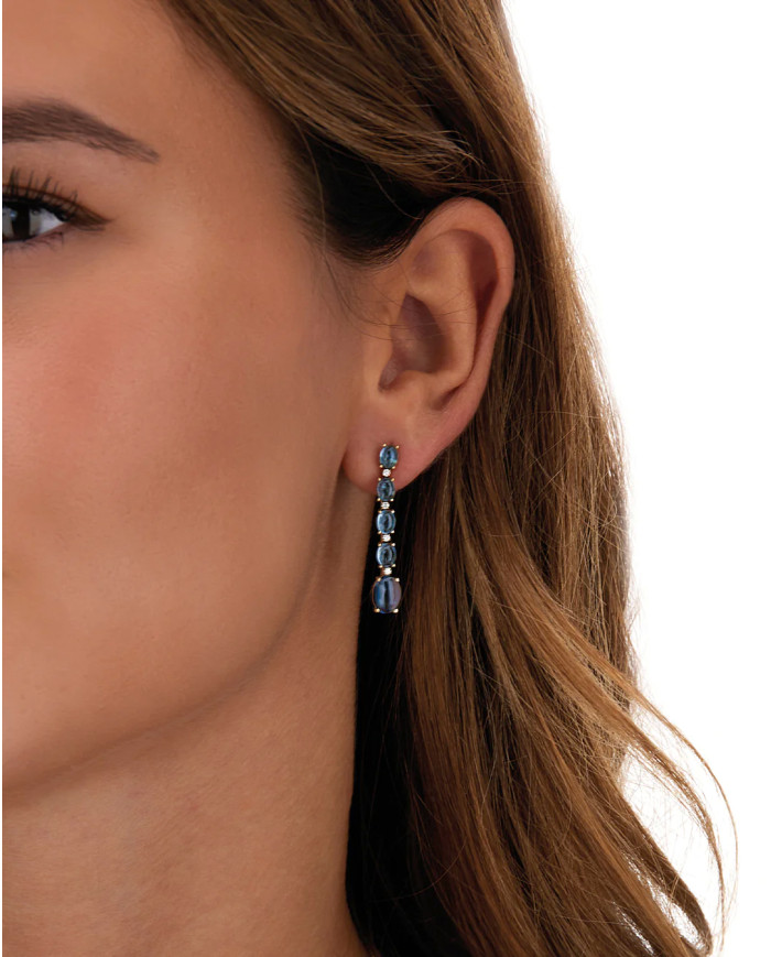 Orecchini "Dancing Azure"