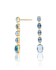 Orecchini "Dancing Azure"