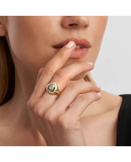 ANELLO DOMINA ORO GOCCIA
