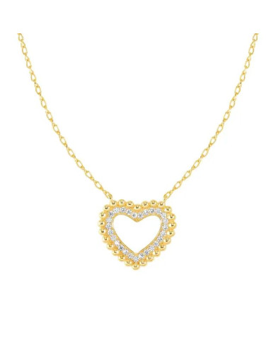 COLLANA LOVECLOUD CUORE ORO
