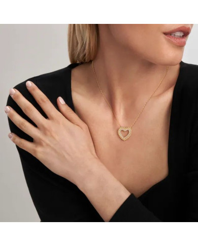 COLLANA LOVECLOUD CUORE ORO